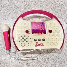 Barbie Karaoke Machine with Microphone - Interactive Singing Toy TESTED 