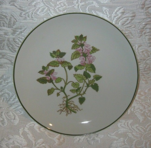 Set of 3 ~HORCHOW COLLECTION 8.25" Botanical Flower Plates - Picture 2 of 8