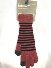 TIMBERLAND WOMEN'S WOOL RED GLOVES  MITTENS A1GUR-C56 SIZE : S / M