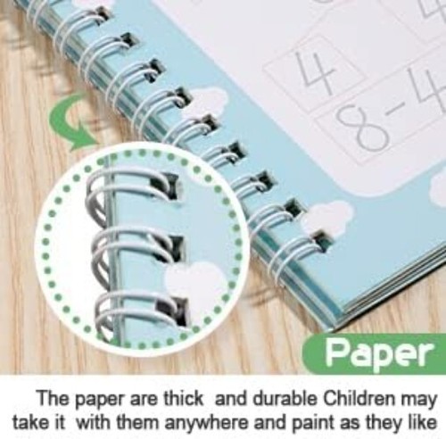 CosyCorner Magic Ink Copybooks Set - Reusable Handwriting Workbooks for Kids - Picture 8 of 11