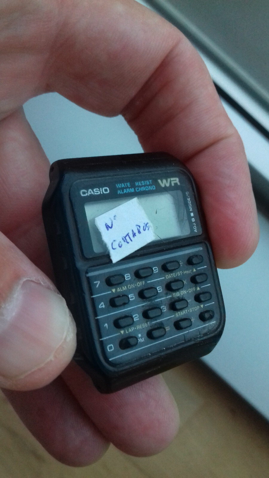 Casio CA-53W MODULE 437 BACK TO THE FUTURE VINTAGE WATCH MONTRE