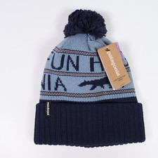 Kids Youth Patagonia K's Powder Town Beanie Fun Hogs Knit OS
