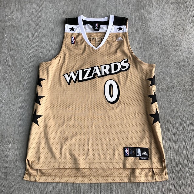 washington wizards gold jersey