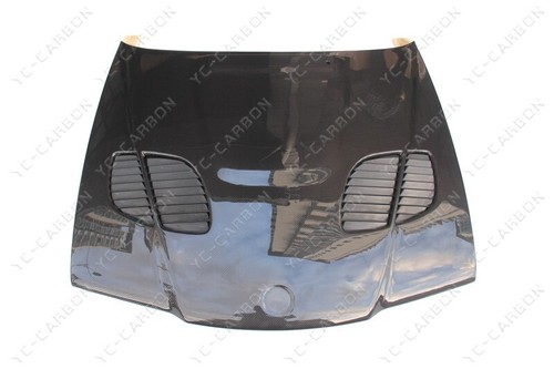 Kit de cubierta capó capó frontal estilo GTR de carbono para 1992-1999 BMW E36 2D - Imagen 5 de 23