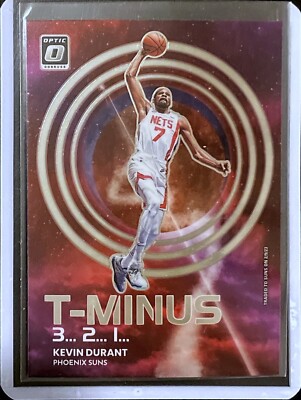 Kevin Durant - 2022-23 Donruss Optic - T-Minus #2
