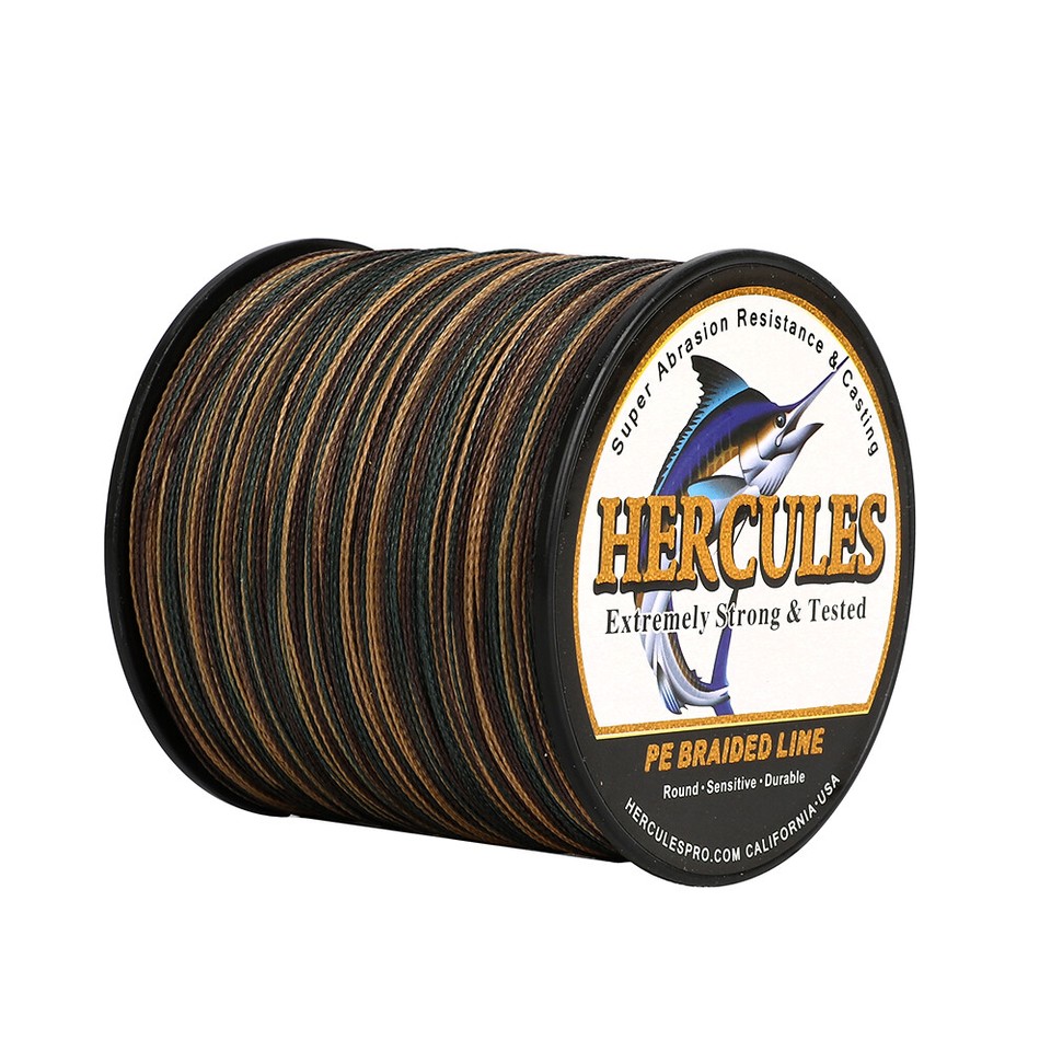 Hercules - Braided Fishing Line 8 Strands 100-2000m 10-300lb - Foto 3