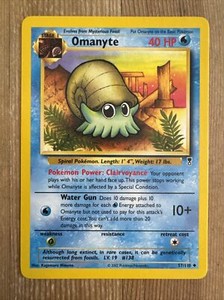 Pokémon TCG Omanyte Legendary Collection 57/110 Regular Uncommon NM