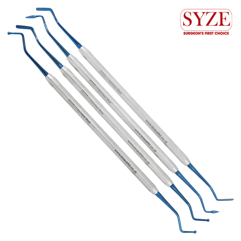 Dental Composite Placement Instruments Set Plastic Amalgam Filling