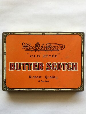 MacRobertson's Butter Scotch Tin in good condition