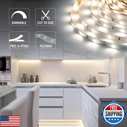 Armacost Lighting RibbonFlex Pro 24V White LED Strip Lights 30 LED/m, 2700K, - Picture 3 of 5