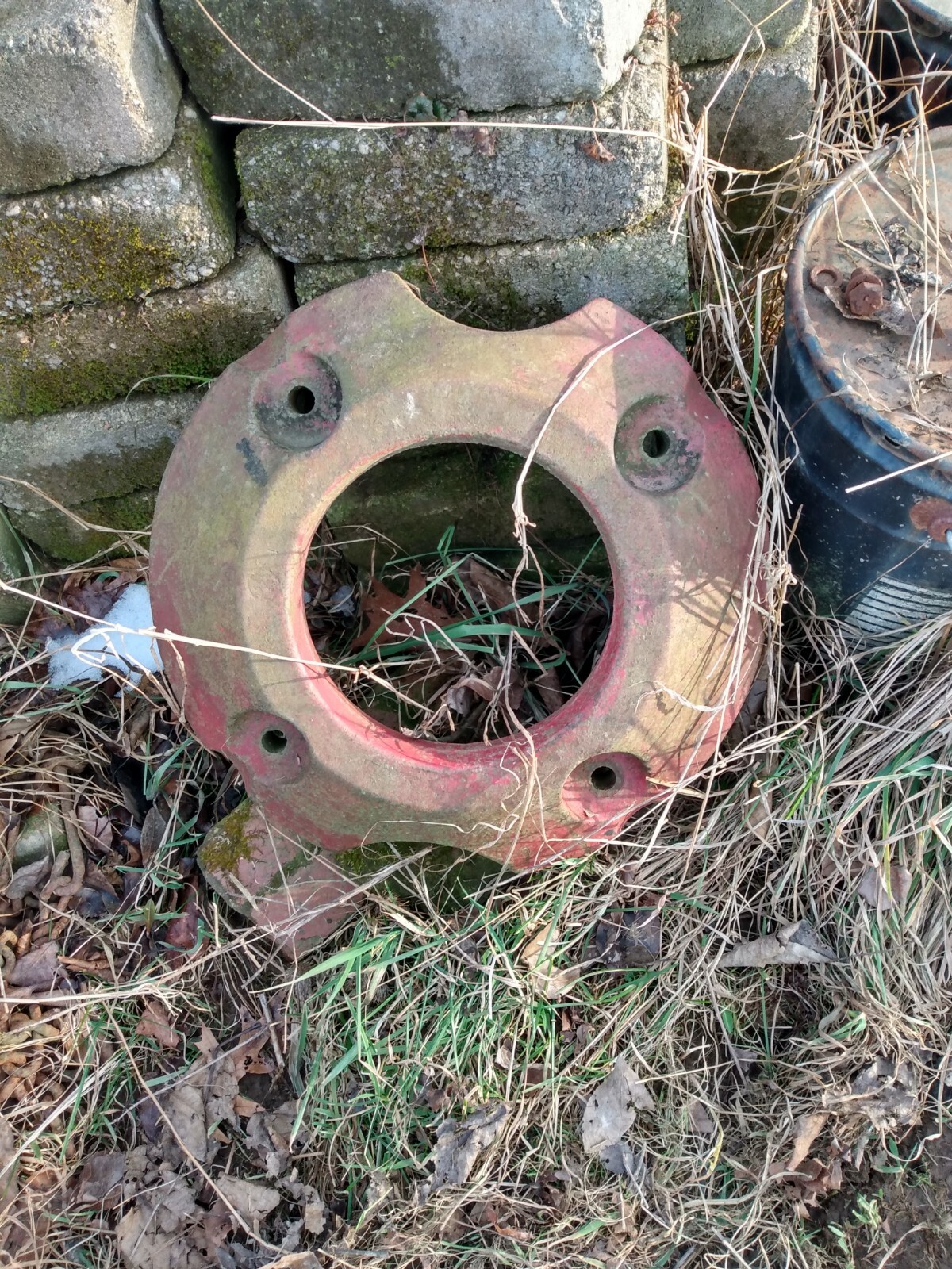 Tractor wheel weight Farmall A B 130 100 140 eBay