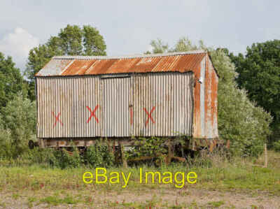Foto 6x4 baufälliger Eisenbahn-LKW in Jefferies Yard Winters Hill Winte c2008
