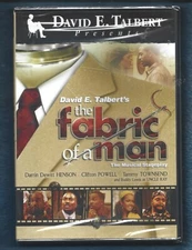 Factory Sealed DVD-The Fabric of a Man-David E. Talbert-Musical Stageplay
