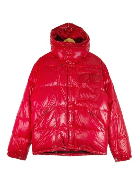 [Japan Used MONCLER] Moncler Monk Rail Karakorum Hooded Down Jacket Z4Hj062  Red