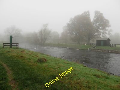 Foto 12x8 Flusstiefenmessstation, Fluss Derwent bei Portinscale K c2014