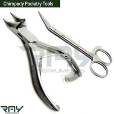 Chiropody Moon Shape Heavy Duty Thick Toe Nail Cutter Iris Angular Scissor CE