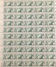 SCOTT 1106 MINNESOTA STATEHOOD 3 CENT   M NH FULL SHEET OF 50