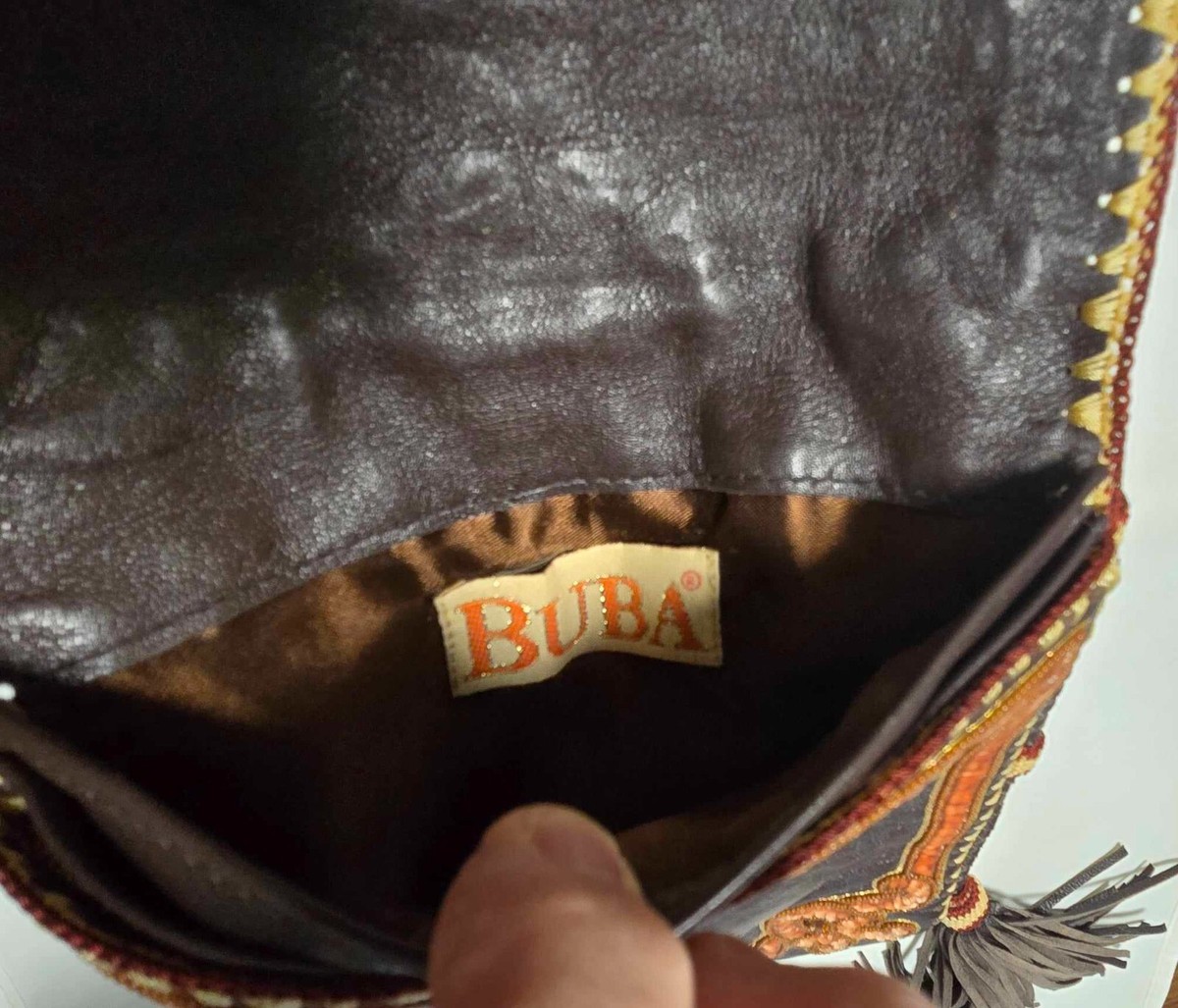 BUBA Leather Shoulder Bag | eBay