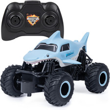 6047110 Official Megalodon Remote Control Monster Truck, 1:24 Scale, 2.4 Ghz, fo