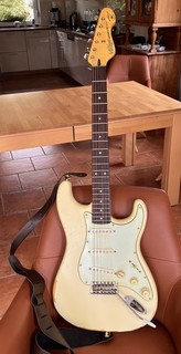Vintage V6 Thomas Blug Signature V6MRTBG E Gitarre Stratocaster TOP