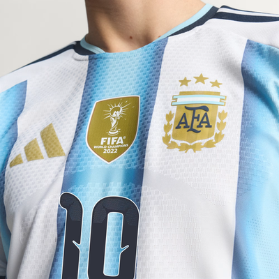 ウェア Argentina NationalTeamMessi #10 Jersey M Argentina National Team 26 Home Messi 10 Jersey - Player Version