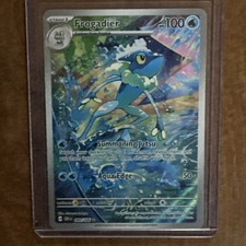 Frogadier 89/86 Illustration Rare Holo Card - Pokemon Chaos Rising Near Mint