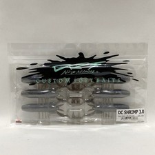 DRT DC Shrimp 3.0" Soft Lure BlueSmoke #23, 12.5g, Used