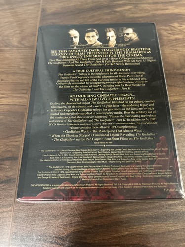The Godfather Trilogy Collection - The Coppola Restoration (4-Disc DVD Box)New - Picture 4 of 7