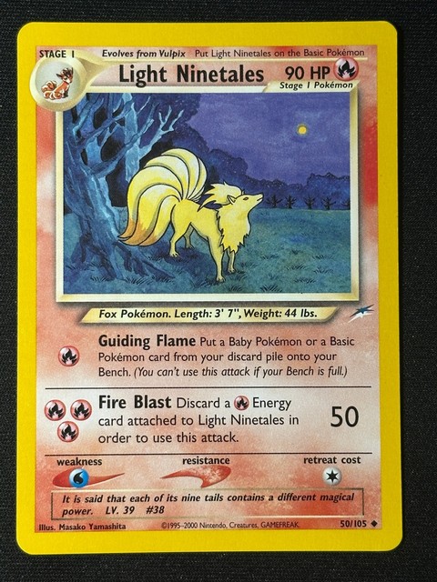 Light Ninetales #50 (Neo Destiny (2002))