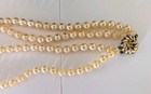 9 Vintage Faux Pearl Necklaces 16" To 24" And 1 At  46" - Various Size Beads — photo 5