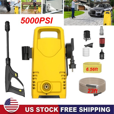 #ad Electric Pressure Washer 5000 PSI High Pressure Washer Portable Powered Washer $62.98
