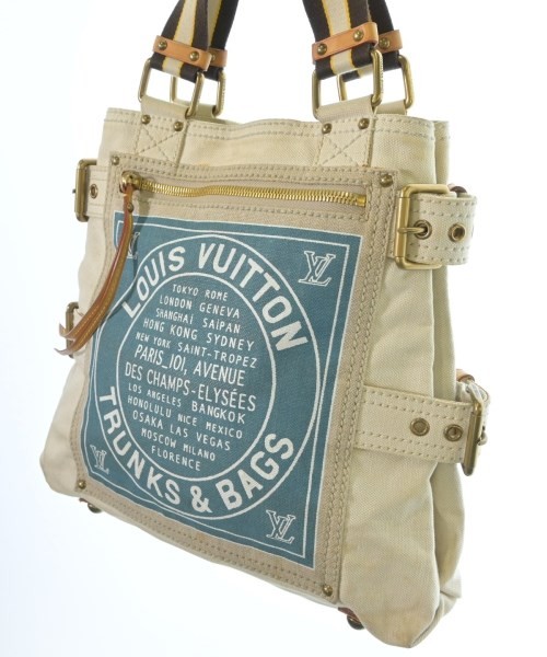 Louis Vuitton Cruise Globe Shopper MM Tote 39cm Canvas Travel Bag  