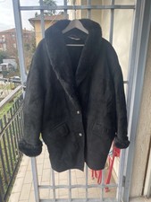 Gucci montone shearling donna vintage – Made in Italy – Tg 44 – Nero