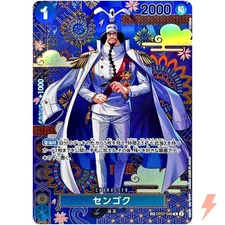 Sengoku (SP Alt Art) OP07-046 R The Azure Sea's Seven - ONE PIECE Card Japanese