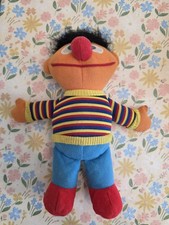 Vintage 1995 Tyco Ernie Soft Toy Sesame Street  Bert & Ernie