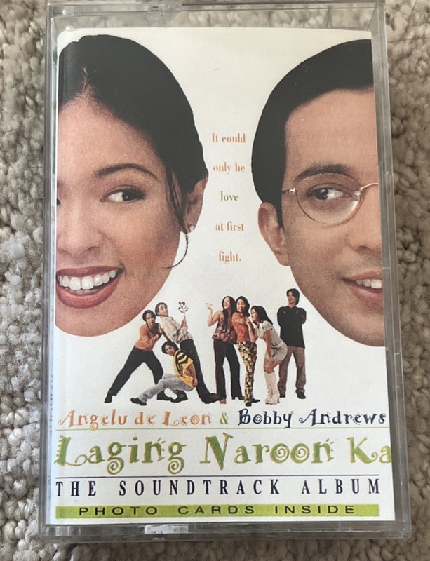 LAGING NAROON KA Soundtrack CASSETTE 1997JAYA BOBBY ANDREWS ANGELU DE LEON
