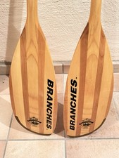 Doppelpaddel Holzpaddel 230cm Impression Day Bending Branches Paddel aus Holz   