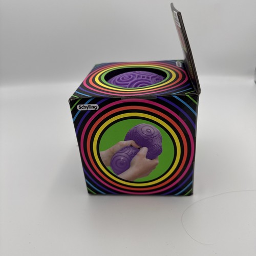 NIB! Schylling Purple Super Nee Doh Ripples Squish Sensory Play Ball New - Picture 2 of 6