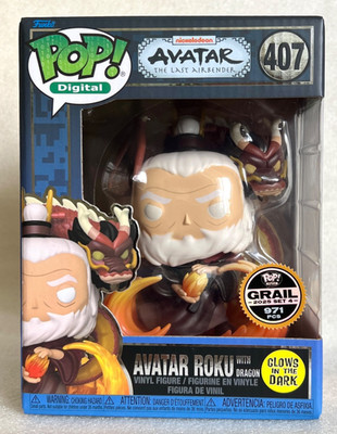 Funko Pop! Avatar Legends - Avatar Roku with Dragon #407 GRAIL LE971pcs