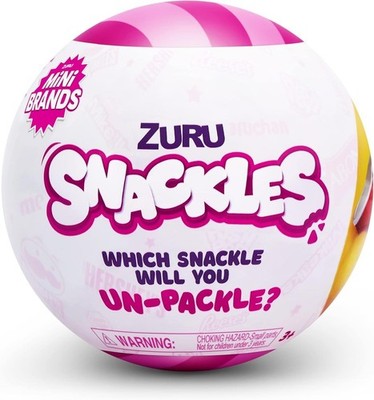 ZURU Snackles Small Sized 5.5 inch Snackle Plush by ZURU (Random Surprise)