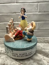 Disney Snow White & The Seven Dwarfs Musical Memories Music Box Limited Edition