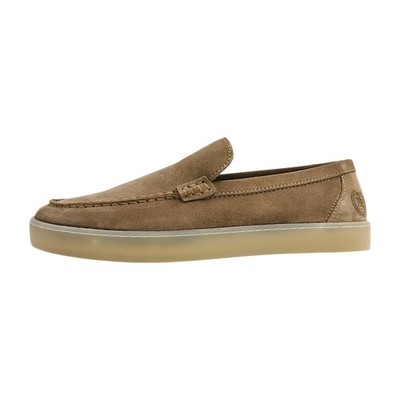 Lerros  Herrenschuhe Slipper Mokassin Grau Freizeit