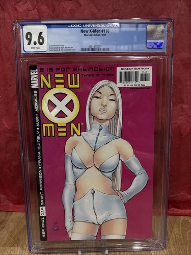 New X-Men #116 CGC 9.6 Graded Comic New Slab 2001 Fire Frost