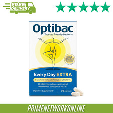 Optibac Probiotics Every Day Extra – 30 Capsules 100% ORIGINAL ⭐⭐⭐⭐⭐