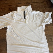 Lululemon Stretch Golf Polo Mens XL White LM3...