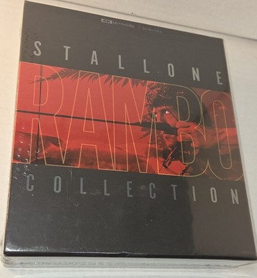 Rambo: The Complete Collection 1-5 (4K)-NEW (Sealed)-Box Shipping with Tracking