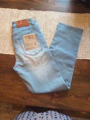 Born Primitive Flex Stretchy Athletic Fit Straight Leg Jeans - Light Wash