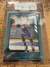 2020-21 Panini Chronicles Playbook LeBron James #178 Teal MBS 9.5 Mint+ Lakers