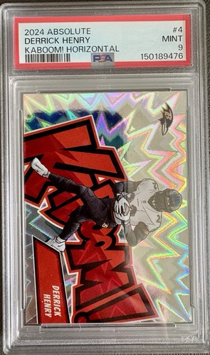 Derrick Henry #4 2024 Panini Absolute Kaboom Horizontal card