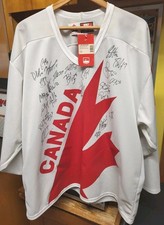 2008 World Hockey Championship Team Canada Autographed Jersey Team Signed RARE
